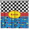 Racing Car Shower Curtain - Custom Size (Personalized)