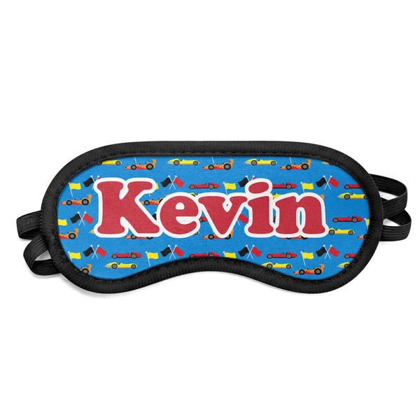 Custom Racing Car Sleeping Eye Mask - Small (Personalized)