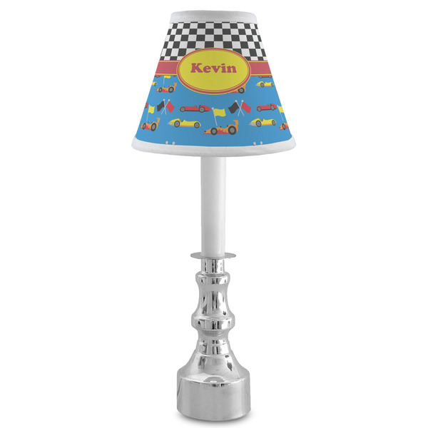 Racing Car Small Chandelier Lamp - LIFESTYLE (on candle stick)
