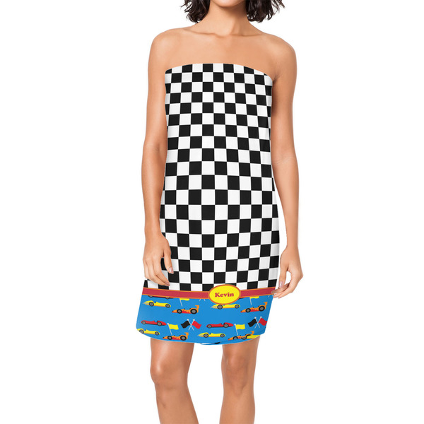 Custom Racing Car Spa / Bath Wrap w/ Name or Text