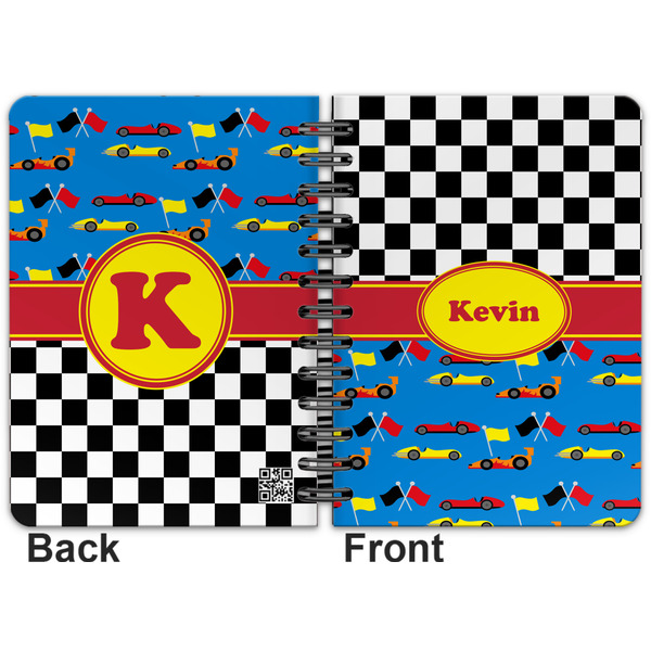 Racing Car Spiral Journal 5 x 7 - Apvl
