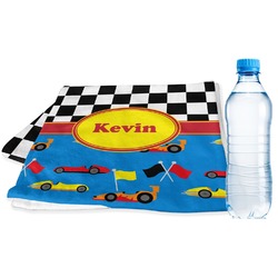 Racing Car Sports & Fitness Towel (Personalized)