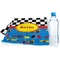 Racing Car Sports Towel Folded with Water Bottle