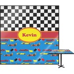 Racing Car Square Table Top - 24" (Personalized)