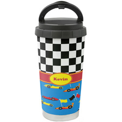 Racing Car Stainless Steel Coffee Tumbler (Personalized)