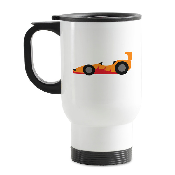 Custom Racing Car Stainless Steel Travel Mug with Handle