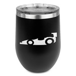 Racing Car Stemless Wine Tumbler - 5 Color Choices - Stainless Steel  (Personalized)