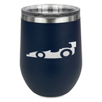 Racing Car Stemless Wine Tumbler - 5 Color Choices - Stainless Steel  (Personalized)