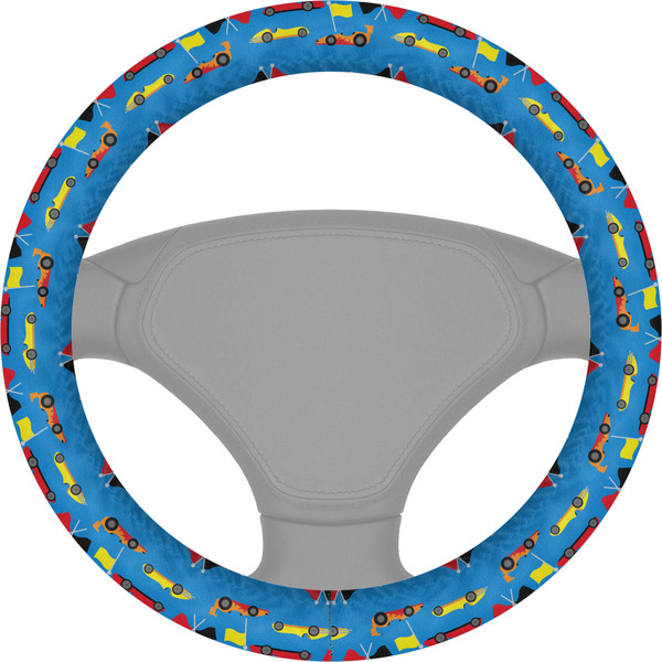Custom Racing Car Steering Wheel Cover