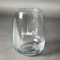 Racing Car Stemless Wine Glass - Front/Approval