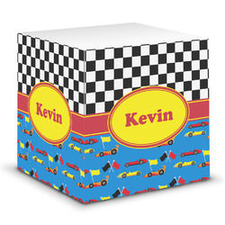 Racing Car Sticky Note Cube (Personalized)