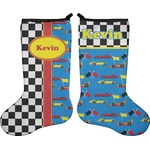 Racing Car Holiday Stocking - Double-Sided - Neoprene (Personalized)