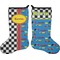 Racing Car Holiday Stocking - Double-Sided - Neoprene (Personalized)
