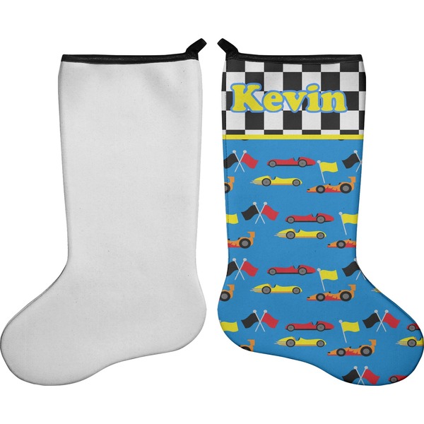 Racing Car Stocking - Single-Sided - Approval