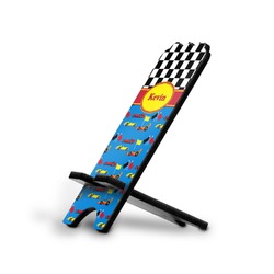 Racing Car Stylized Cell Phone Stand - Small w/ Name or Text
