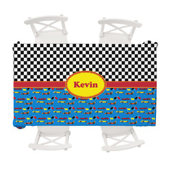 Racing Car Tablecloth - 58"x102" (Personalized)