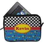 Racing Car Tablet Case / Sleeve - Small (Personalized)