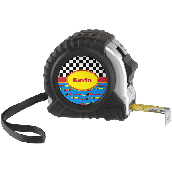 Custom Racing Car Tape Measure (25 ft) (Personalized)