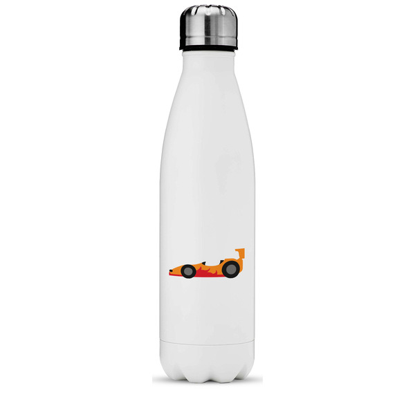 Custom Racing Car Water Bottle - 17 oz. - Stainless Steel - Full Color Printing (Personalized)