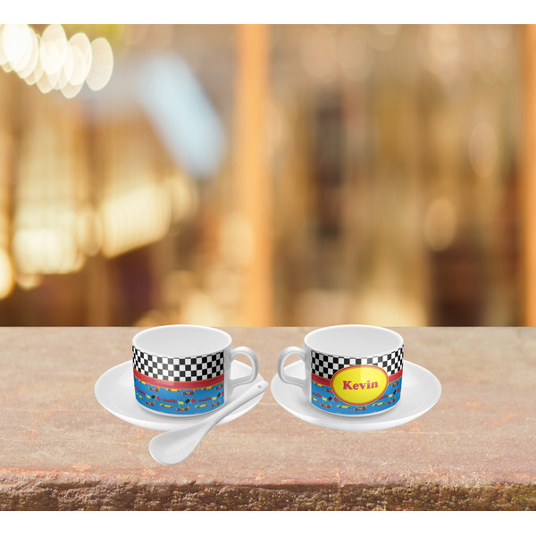 Racing Car Tea Cup Lifestyle