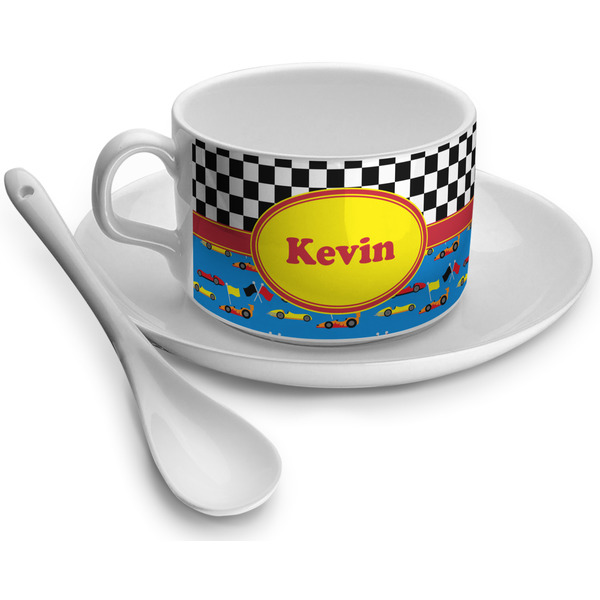 Custom Racing Car Tea Cup (Personalized)