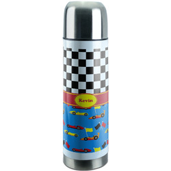 Racing Car Stainless Steel Thermos (Personalized)
