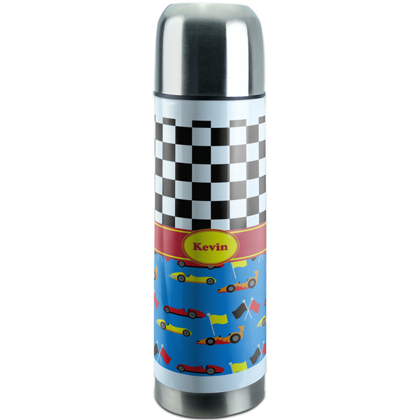 Custom Racing Car Stainless Steel Thermos (Personalized)