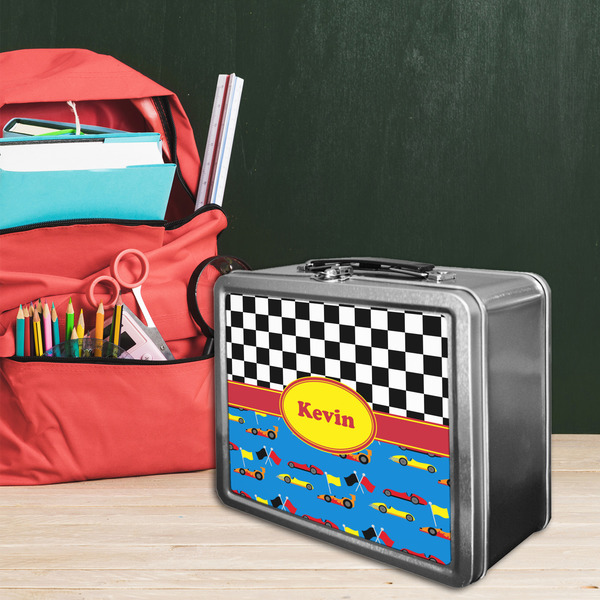 Racing Car Tin Lunchbox - LIFESTYLE