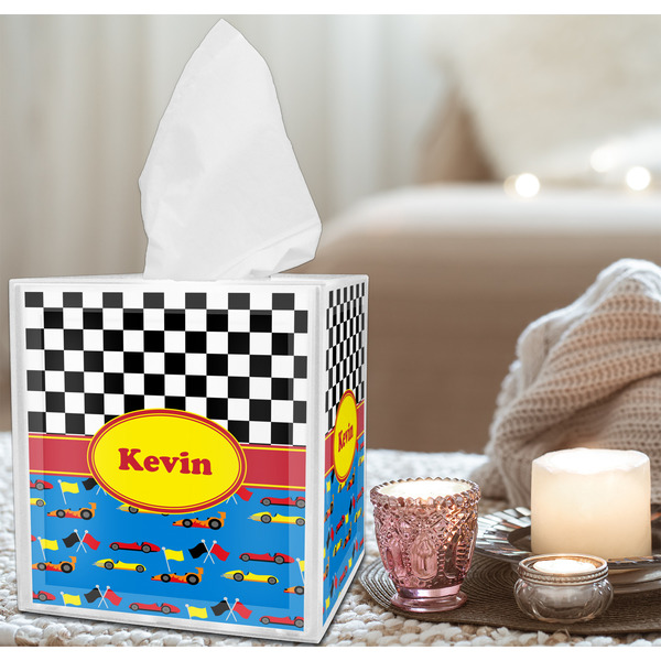 Racing Car Tissue Box - LIFESTYLE
