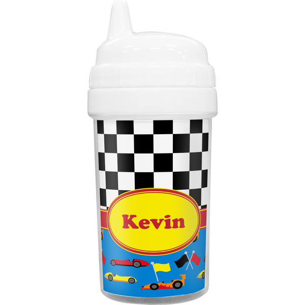 Custom Racing Car Sippy Cup (Personalized)