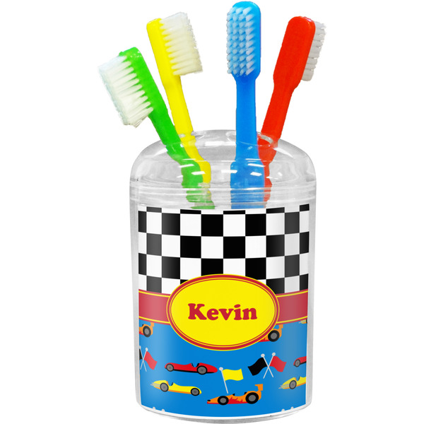Custom Racing Car Toothbrush Holder (Personalized)