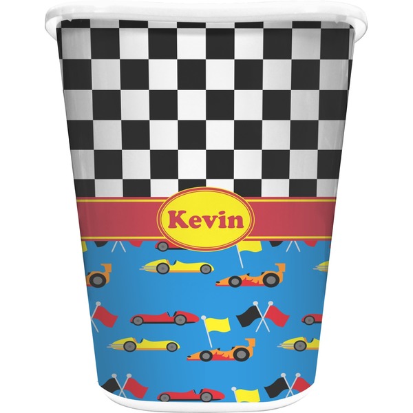 Custom Racing Car Waste Basket (Personalized)