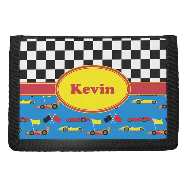 Custom Racing Car Trifold Wallet (Personalized)