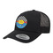 Racing Car Trucker Hat - Black (Personalized)