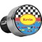 Racing Car USB Car Charger - Close Up