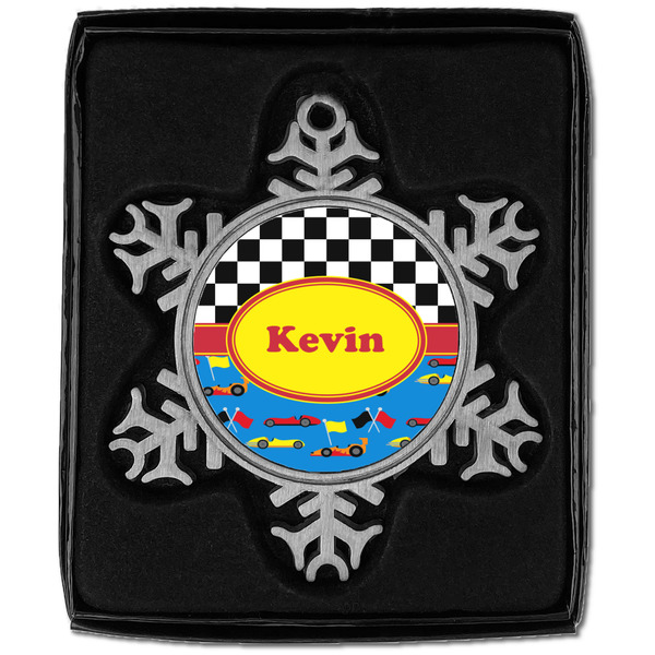 Racing Car Vintage Snowflake - In box