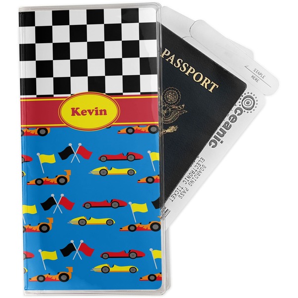 Custom Racing Car Travel Document Holder