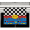 Racing Car Waffle Weave Towel - Full Color Print - Lifestyle2 Image