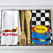 Racing Car Waffle Weave Towels - 2 Print Styles