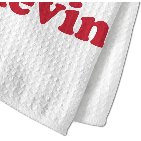 Racing Car Waffle Weave Towel - Closeup of Material Image