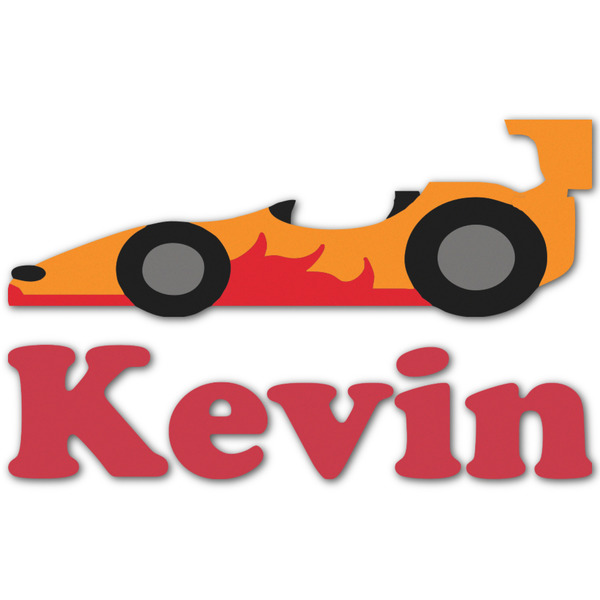 Custom Racing Car Graphic Decal - Medium (Personalized)