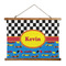 Racing Car Wall Hanging Tapestry - Wide (Personalized)