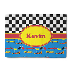 Racing Car Washable Area Rug (Personalized)