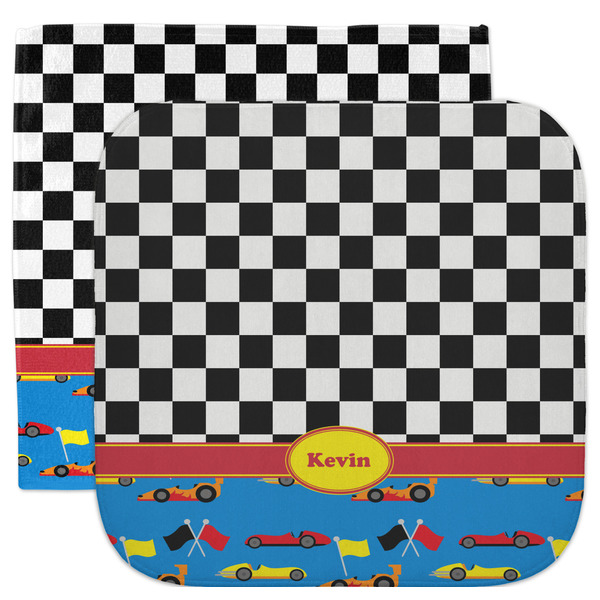 Custom Racing Car Facecloth / Wash Cloth (Personalized)