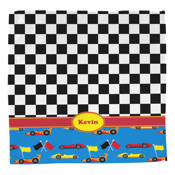 Racing Car Washcloth - Front - No Soap