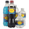 Racing Car Water Bottle Label - Multiple Bottle Sizes