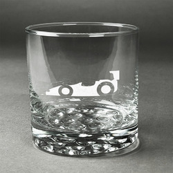 Racing Car Whiskey Glass - Engraved