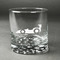 Racing Car Whiskey Glass - Front/Approval