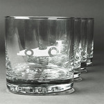 Racing Car Whiskey Glasses (Set of 4)