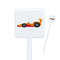 Racing Car Square Plastic Stir Sticks